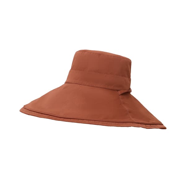 Dame solhat med bred skygge, vendbar, velegnet til sommer, perfekt til udendørs aktiviteter.