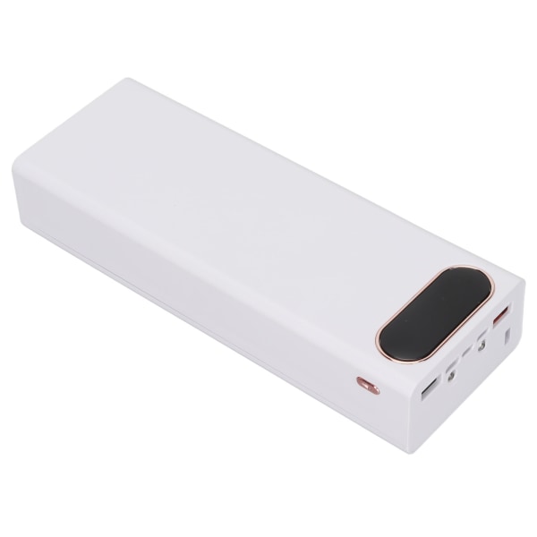 22,5W snabbladdning Power Bank Case Kit Löstagbar LCD 20x18650 Case Power Bank ShellWhite