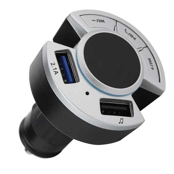 Bluetooth MP3-afspiller til køretøj Multifunktionel FM-sender U Disk USB-opladning