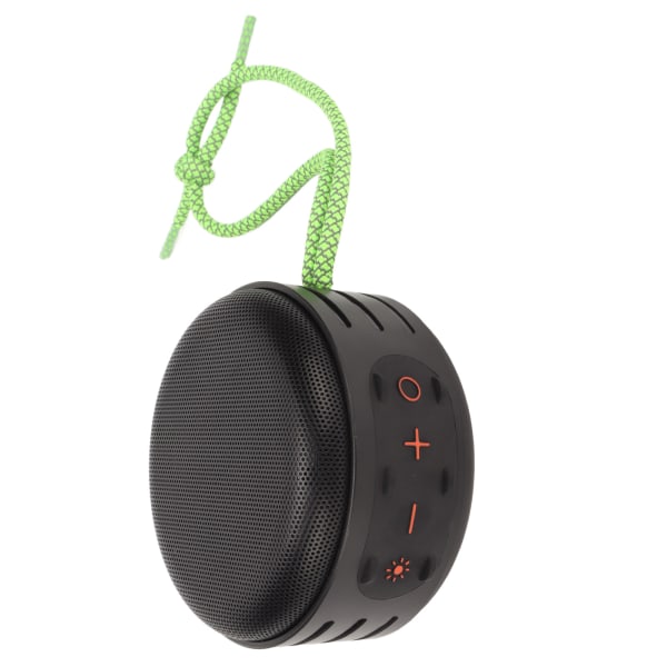 Bluetooth högtalare Stereo IP65 vattentät stöd Minneskort Trådlös minihögtalare med justerbart RGB-ljus för dusch