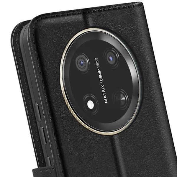 Honor Magic 7 Lite Pung Etui med Rem Mayaxess Sort Sort