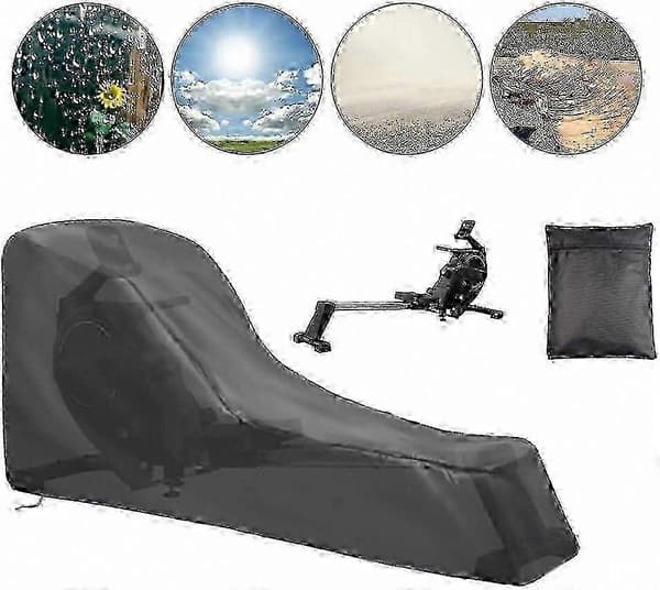Vattentätt Concept 2 Roddmaskinskydd, 210D Polyester, Utomhusskydd (241x102x61cm)