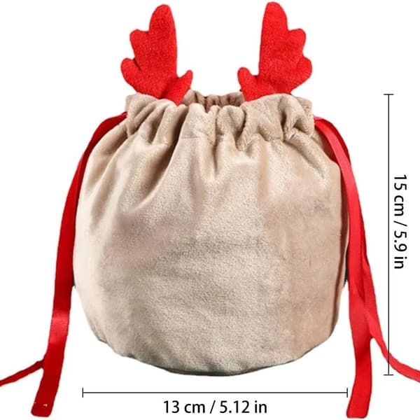 Halloween Godis-/Buspåsar 10-pack Sammet Godispåsar/Snackspåsar/Dragskopåsar/Barnkalaspresentpåsar