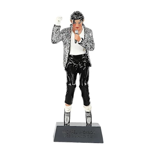 Micheal Jackson Dansande Sjungande Figur Utsökt Statydekoration