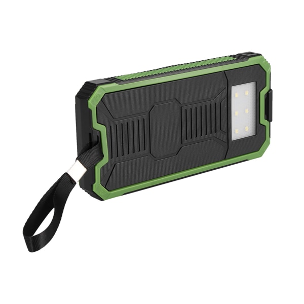 Bärbar 20000mAh Snabbladdning Dubbel USB Polar Mobil Power Bank- case DIY Kit Grön