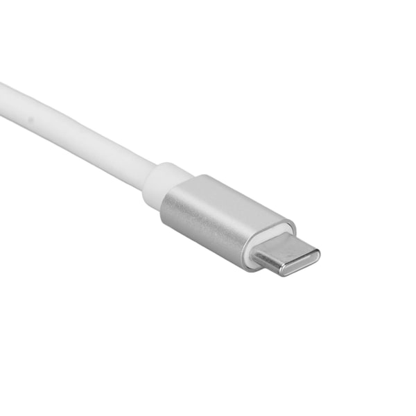 USB C till RJ45 Ethernet-adapter Snabb anslutning Drivrutin gratis Silver Type C till RJ45 Gigabit Ethernet-port för hemmakontor