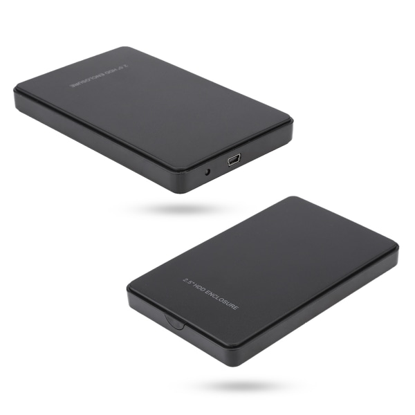 W25q720 2,5-tums USB2.0 SATA mobil hårddiskbox Case HDD-hölje Gratis skruvstöd 2TB