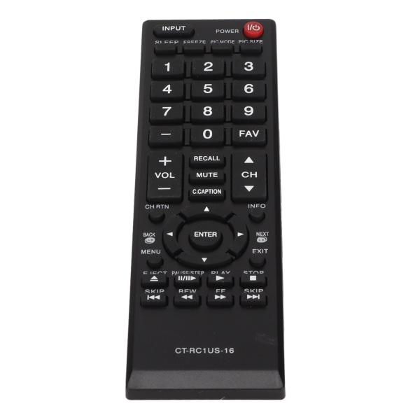 CT‑RC1US‑16 fjärrkontroll TV-kontroll för Toshiba 55L310U 43L310U 40L310U 28L110U 65L350U LCD-TV