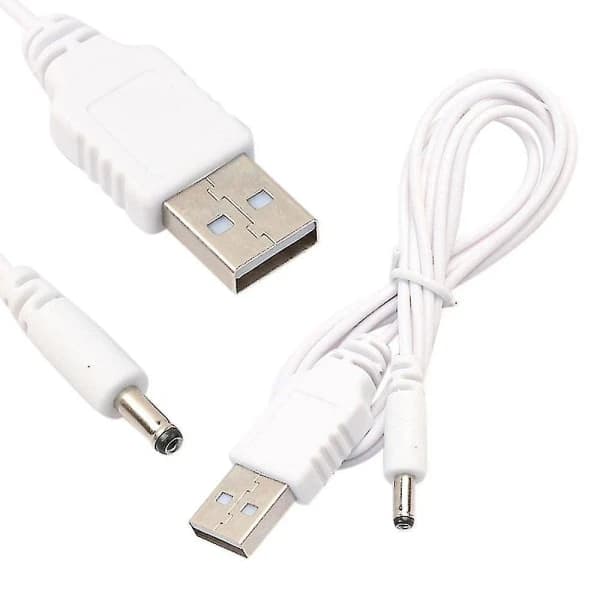 USB-ladekabel for Foreo Luna 3 ansiktsrensebørste, hvit