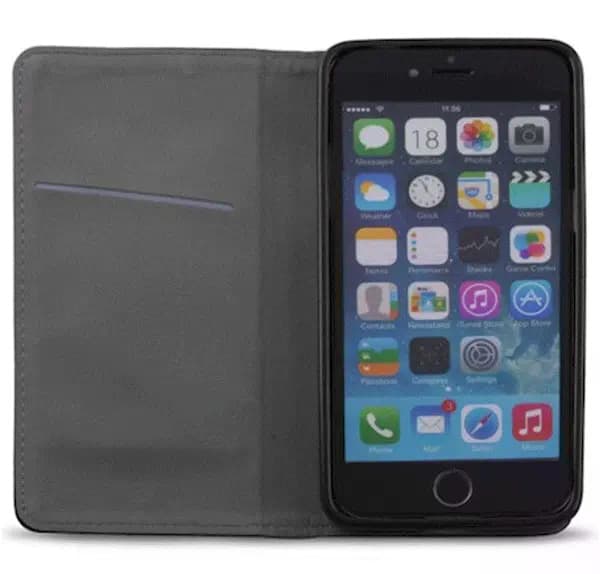 Smart Book Case for Samsung S23 – Svart