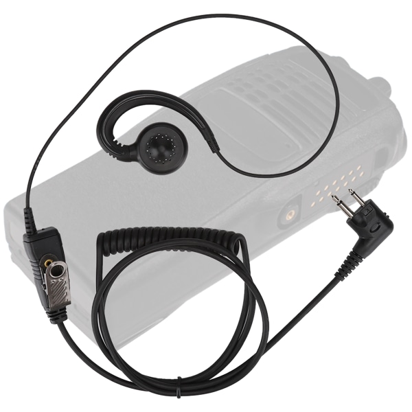 AEH3000-M1A Walkie Talkie Tvåvägs Radio Svart Headset Mic för Motorola