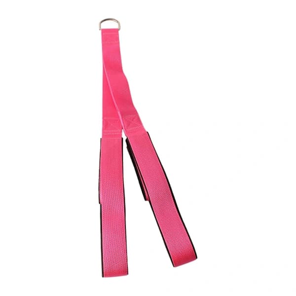 Triceps Pull Down Reb til Kabelmaskine, Bodybuilding, Underarm, Rosarød, 74 cm