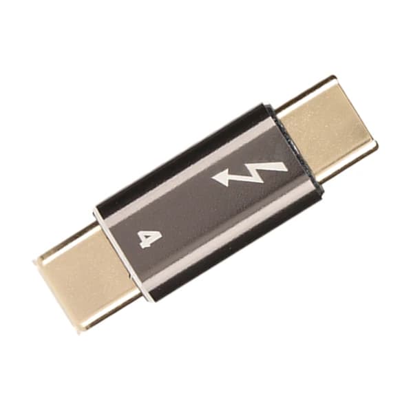 Type C Han til Type C Han Adapter Aluminiumlegering 40 Gbps PD Hurtig Opladning USB C Han til Han Stik