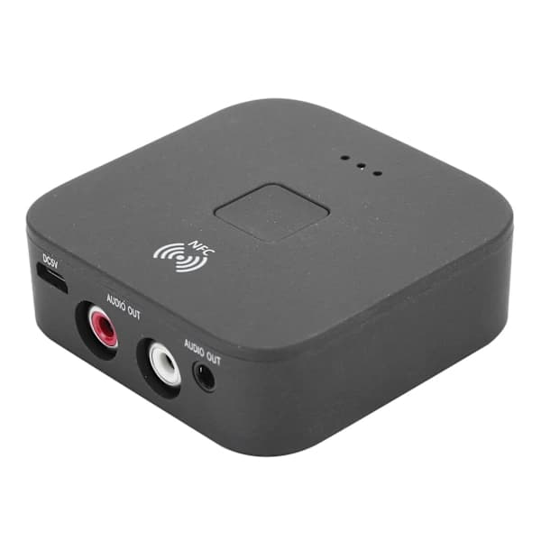 Bluetooth RCA-mottaker 3,5 mm Jack AUX trådløs adapter lydmottakerverktøy for TV-bil