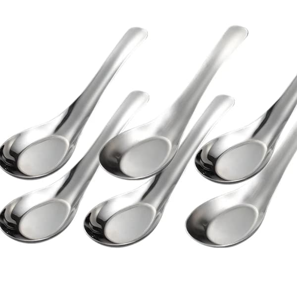 Asiatisk Soppsked - Rostfritt Stål 2-pack 84 6-pack