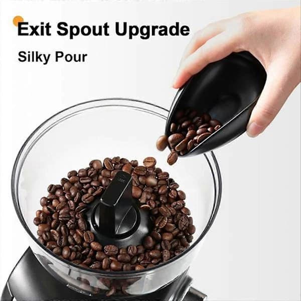 Kaffebønne-doseringskop og sprayflaskesæt til Vessel Espressoy, sort