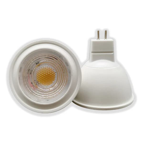 Basics GU5.3 MR16 LED-spotlight, 4,5 W (motsvarar 35 W), varmvit, ej dimbar, 6-pack