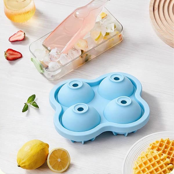 Stor isballmaskin – silikon for hjemmebar