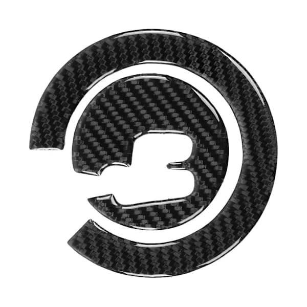 2st Växellådspaneelskydd Kolfiber Trim Dekor Passar för Prius 2012-2015 LHD