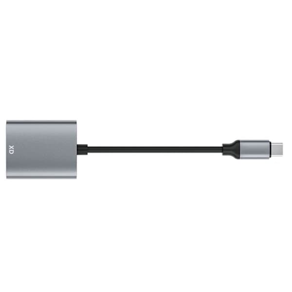 USB C-kortlæser USB C højhastighed til XD-hukommelseskortlæseradapter overførselsstik til telefoner/tablets/computere sort