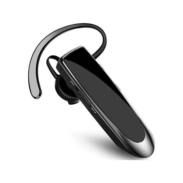 Enkel håndfri støjreducerende hovedtelefon, in-ear, sort-Dugt sort