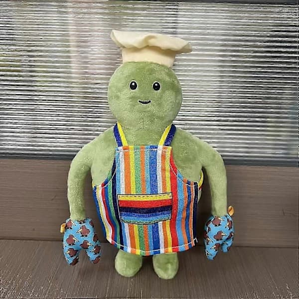 The Tiny Chef Show Plyschleksaksdocka Barnpresenter 28cm _b (Fww)