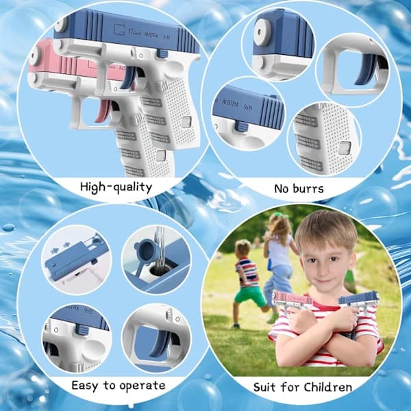 4-PACK Vattenpistoler Leksaker Sommar Poolparty Bad Vattenpistol