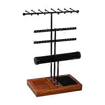 Smykkeorganisator Øreringe Displayholder Multifunktionel Halskædeophæng Smykker