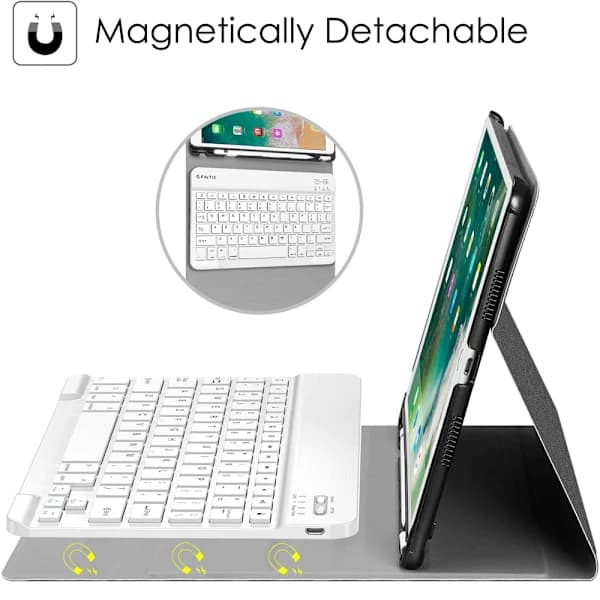 iPad-tangentbordsfodral 10.2 för iPad 9:e/8:e/7:e generationen