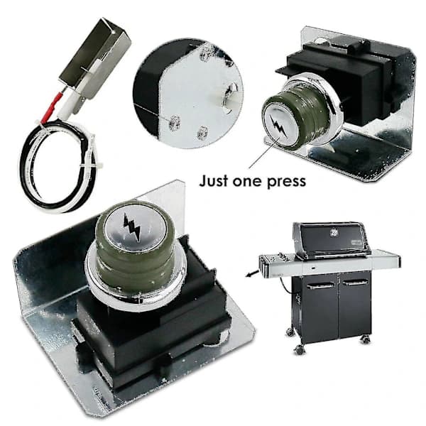67726 Grilltenner-sett for Weber Genesis 300 E/s-310 E/s-320 Tenner