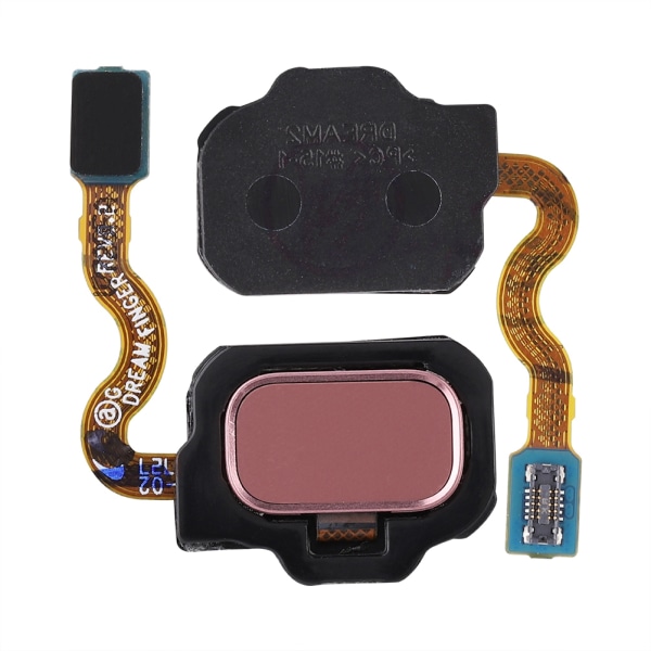 Byte av hemknapp med fingeravtrycksnyckel Flexkabel för Samsung S8 S8+ G9500 G9550 (Rosa)