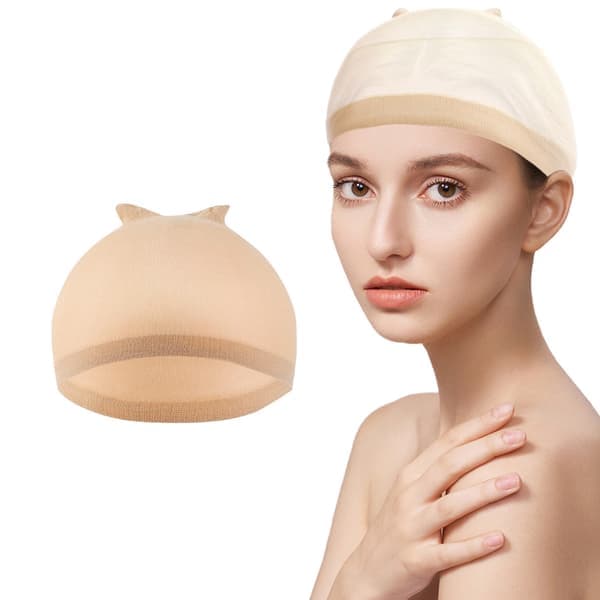 Perukgrepp för kvinnor, 4-pack Beige Beige