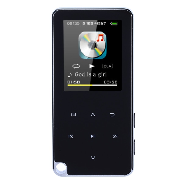 M25 digital röstinspelare Bärbar ministorlek Multi MP3 MP4-spelare för promenader Löpning32GB