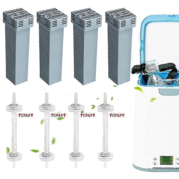 SoClean 2 SC1200 Ersättningsfilter - 4-pack kompatibelt med CPAP-underhåll