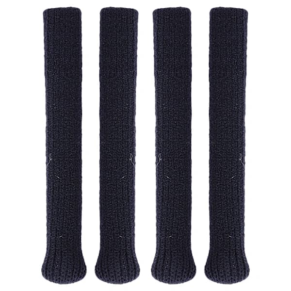 2-pack öronkuddar i bomull för glasögon, mjuka stickade halkfria glasögonbågar, marinblå