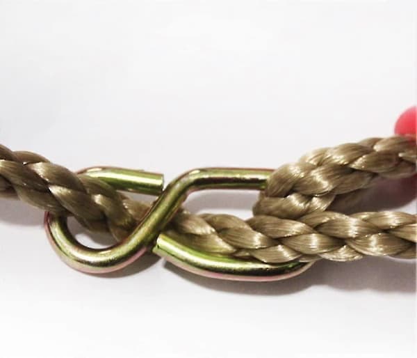 Børnegynge med reb Fleksibelt EVA-materiale 66x14cm Maks. belastning 150kg (blå)