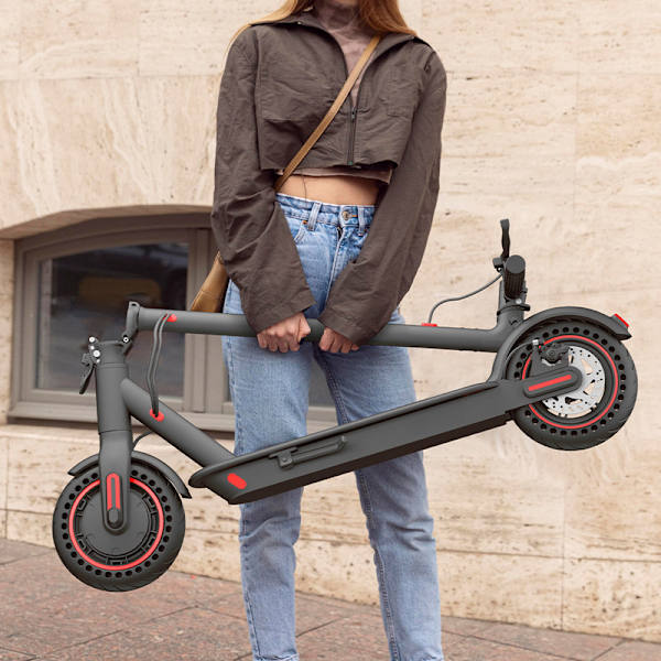 Elskoter med terrängdäck BOGIST M1 Elite 8.5-tums,448W motor, 36V10.4AH batteri,maxhastighet 30km/h,Fällbara stavar,Graffitiversion av APP Röd