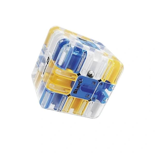3D Smart Roller Ball Labyrintkube for Stresslindring og Logikkutvikling 6.8*6.8*6.8CM