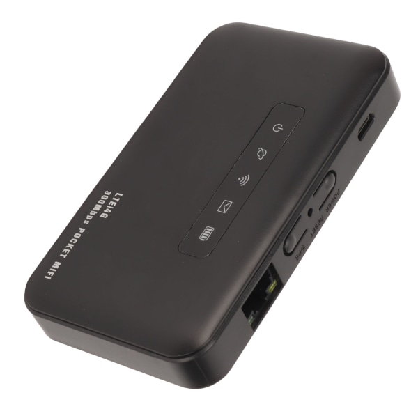 4G Bärbar WiFi USB driven 300 Mbps Höghastighetsnätverk Trådlös Router Mobil WiFi Hotspot för europeisk region