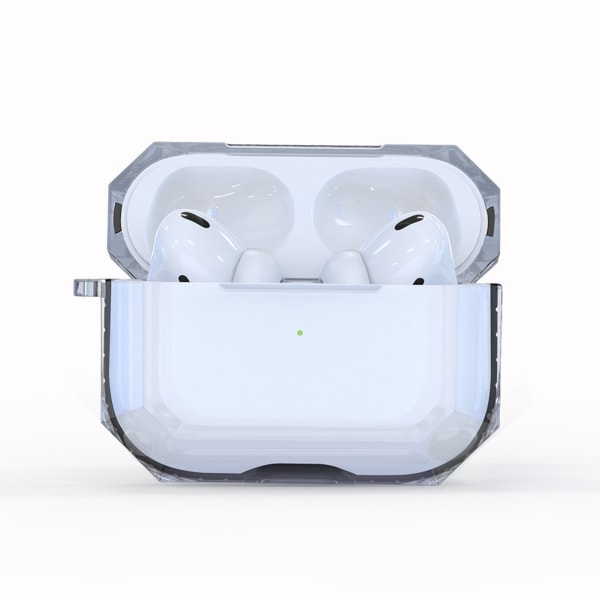 TPU Anti Drop-hörlurar Case Transparent Soft Shell Earbud Cover för IOS Earbuds Svart för IOS Earbuds New Generation 3