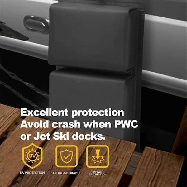 PWC-fendere, bådfendere med elastiske snore, kompatibel med jetski-dockfendere bådfendere - perfekt