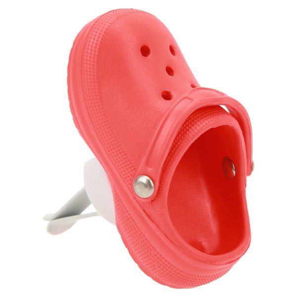Sandalformad luftventilklämma Söt Lindra körtrötthet Uppfriskande Luftkonditionering Uttag Diffuserklämma Röd