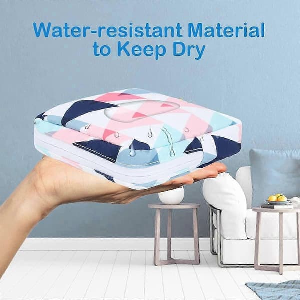 2-pakning menstruasjonsposer i bomull - diskrete bindholdere for kvinner - britisk design