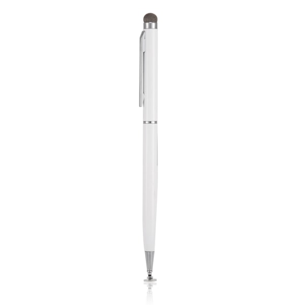 Universal ersättande kapacitiv pekskärm Stylus Pen Tyghuvud för iOS/ Samsung White
