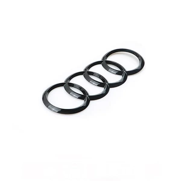Audi blankt sort logo ring for og bag 273MM 192MM A1 A3 A4 A5