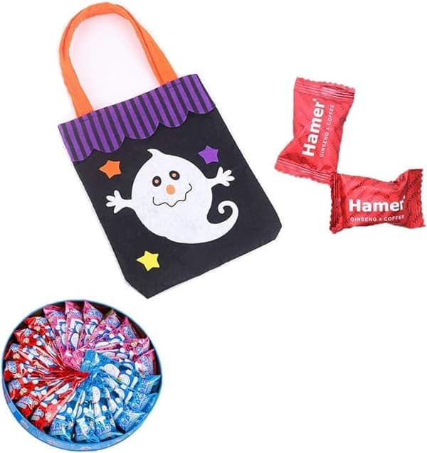 Halloween Slikposer Halloween Slikposer Tote Græskar Kranie Bl