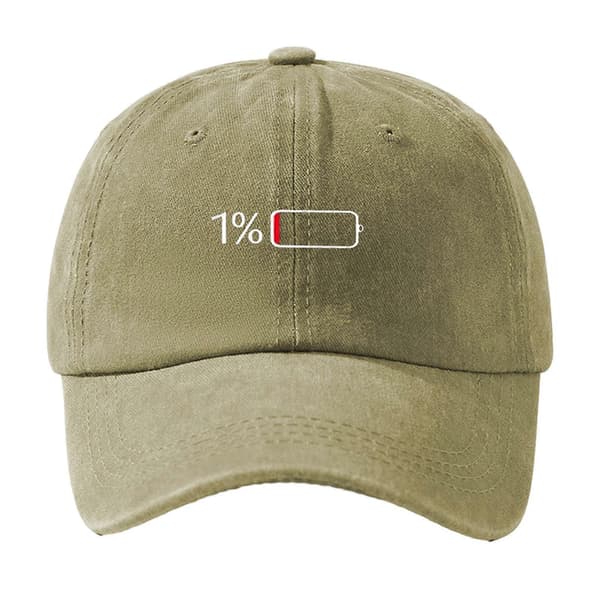 Baseballcaps – Lavt batterimønster Justerbar Retro – for utendørs solskjerming