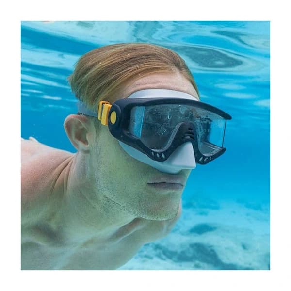 Dykarmask - Bestway - Spark Wave - Storlek M/L - Polykarbonatlins - UV-skydd