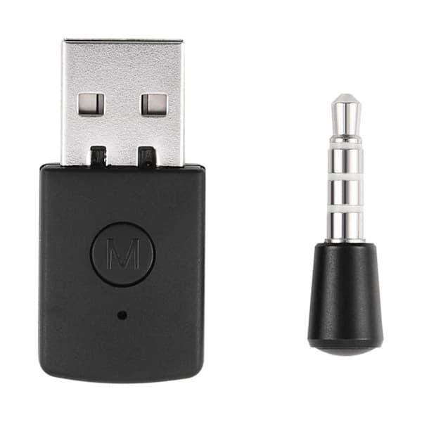 Mini USB 2.0 til Bluetooth 5.1 Adapter/Dongle Mottaker og Sender for PS4 PlayStation