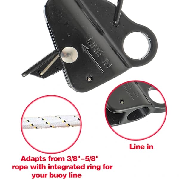 Bådklamper, 2 stk. bådklamper i rustfrit stål, flagstangsrebklamper, bådfortøjningstilbehør til både og yachter